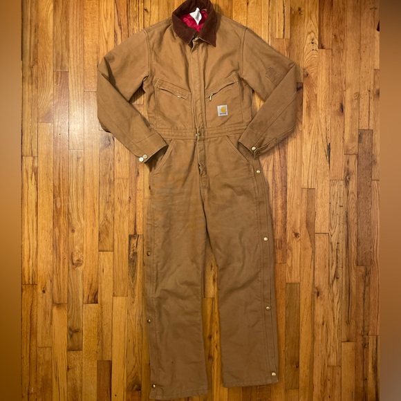 Carhartt Pants - Vintage Carhartt Duck Quilt Coveralls